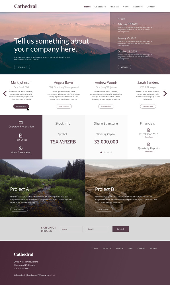 Adnet Template Cathedral 1